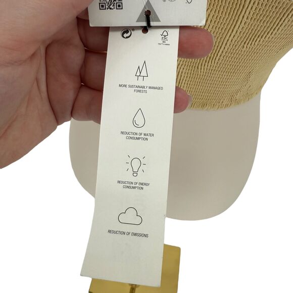 Zara Bustier Crop Top MEDIUM Beige Linen Blend Wire Corset Sweetheart Smocked - Picture 14 of 14